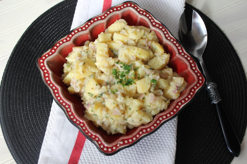 Austrian Potato Salad - Lake Lure Cottage KitchenLake Lure Cottage Kitchen