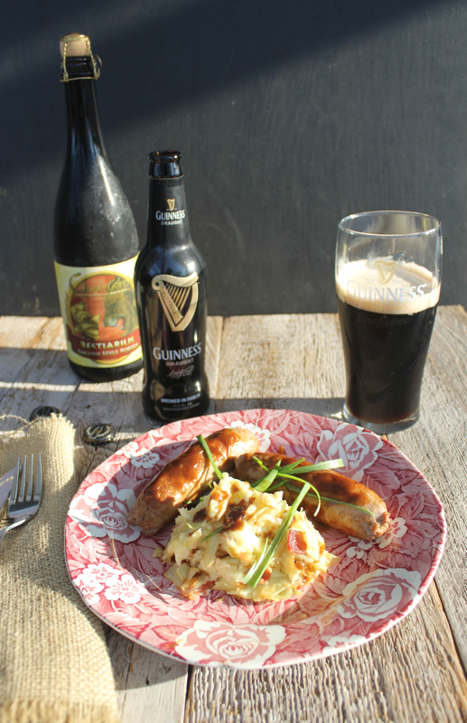 Bangers And Colcannon With Brown Sugar Guinness Gravy Lake Lure Cottage Kitchenlake Lure 