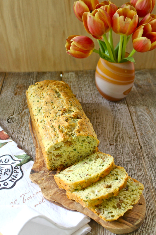 Savory Cheese and Chive Bread 3V