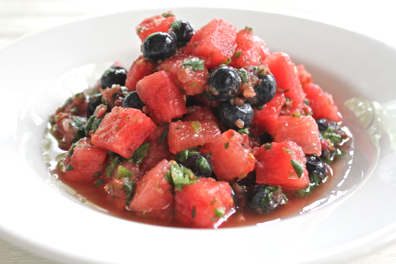 Watermelon Blueberry Salsa 3