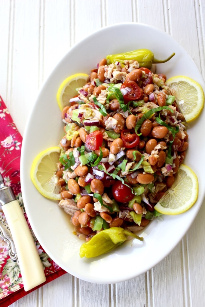 Pinto Bean and Tuna Salad 2V