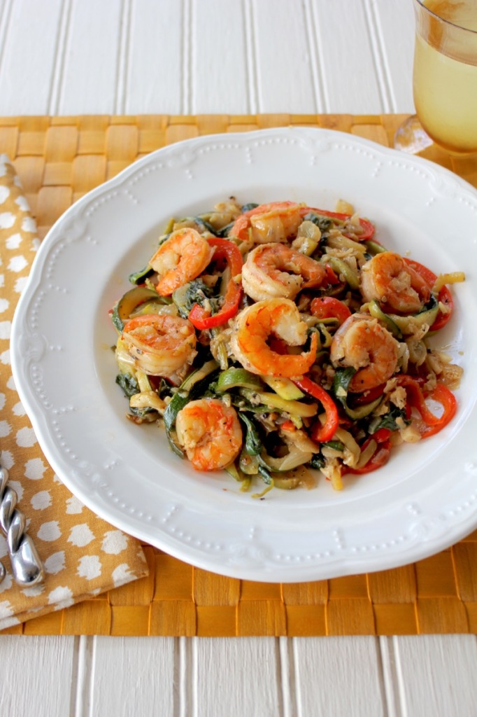 Shrimp Florentine 2