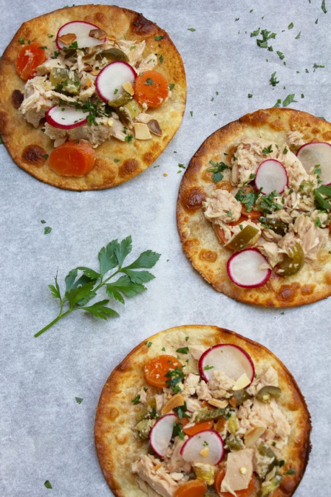 Tuna Tostadas 1V