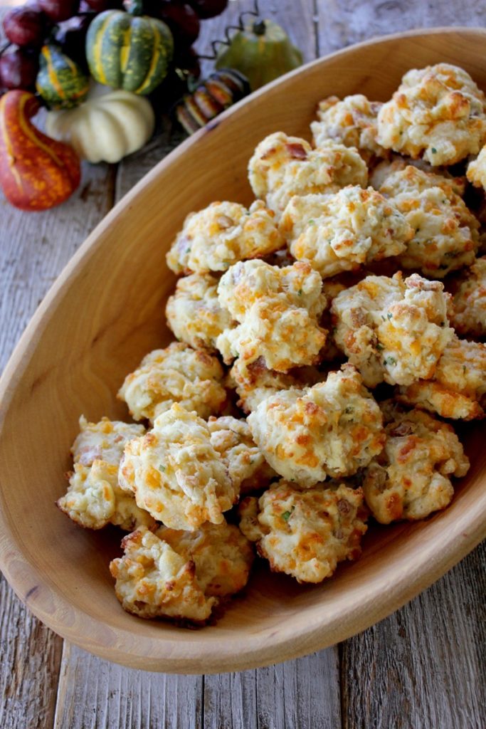 Cheddar, Bacon and Chive Biscuits