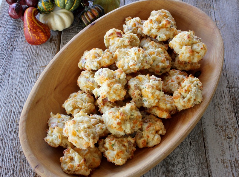 Cheddar, Bacon and Chive Biscuits